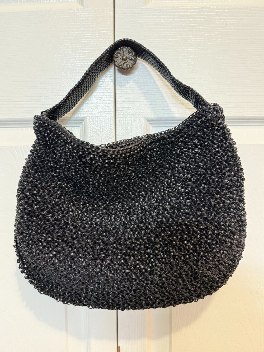 ANTEPRIMA Black Standard Hobo Wirebag Shoulder Bag